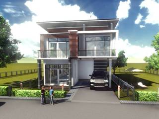 เรียบง่าย modern, FULL HOUSE Design FULL HOUSE Design