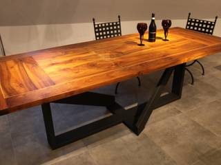 Stół Delta, Art-Loft Art-Loft Industrial style dining room Wood Wood effect