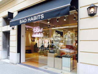 Tienda Bad Habits (Barcelona), emmaolivestudio emmaolivestudio Commercial spaces