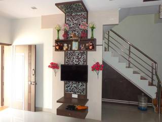 damka village, SHUBHAM CONSULTANT & INTERIOR DESIGNING SHUBHAM CONSULTANT & INTERIOR DESIGNING Moderne woonkamers