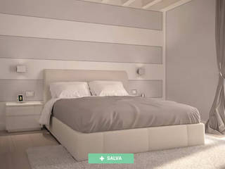 5 Idee per Salvare Spazio in una Casa Piccola , Fm Fm Modern style bedroom Natural Fibre Beige