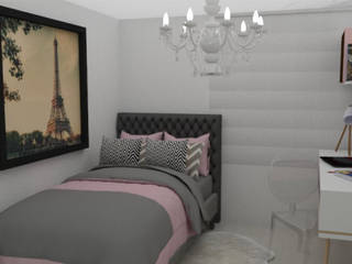 Habitación Elegant, Naromi Design Naromi Design Camera da letto in stile classico Legno Effetto legno