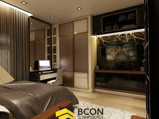 งานออกแบบบ้านเดี่ยว 3 ห้องนอน, Bcon Interior Bcon Interior Interior garden Wood Wood effect