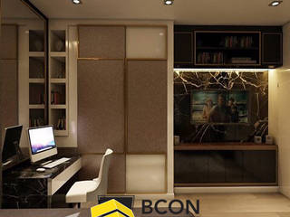 งานออกแบบบ้านเดี่ยว 3 ห้องนอน, Bcon Interior Bcon Interior Interior garden Wood Wood effect