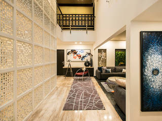 Studio An-V-Thot Architects Pvt. Ltd. Corredores, halls e escadas modernos
