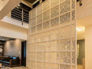 Studio An-V-Thot Architects Pvt. Ltd. Corredores, halls e escadas modernos