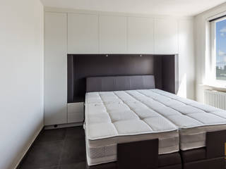 Szafa do sypialni z wnęką, PPHU BOBSTYL PPHU BOBSTYL Modern style bedroom MDF White