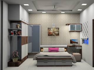 Interior Project, Ingenious designs Ingenious designs モダンスタイルの寝室