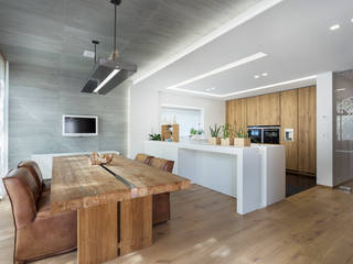 Casa di lusso, STIMAMIGLIO conceptluxurydesign STIMAMIGLIO conceptluxurydesign Modern kitchen Wood Wood effect