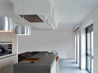 Penthouse Rotterdam, Atelier Perspective Atelier Perspective Moderne keukens