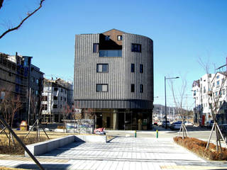 코너스케이프_화성시 동탄면 동탄일반산업단지 112-5 상가주택, AAG architecten AAG architecten