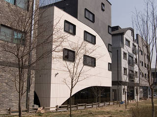 유미재_안양시 박달동 925-3 상가주택, AAG architecten AAG architecten منازل