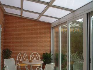 Cerramiento de aluminio en Alcará de Henares - 1, Fraimar Aluminios S.L. Fraimar Aluminios S.L. بلكونة أو شرفة ألمنيوم/ زنك