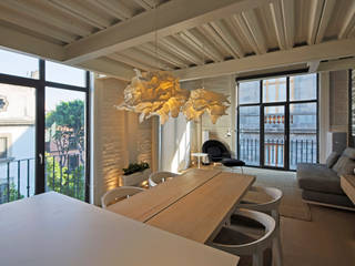 Departamento 15, Boué Arquitectos Boué Arquitectos モダンデザインの ダイニング