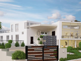 Render Anapoima, okull creativo okull creativo Minimalist house