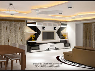 TV Unit & Living Room Ideas, Decor In Interior Decorator Decor In Interior Decorator 모던스타일 거실