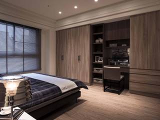 豐邑晴空匯, 立禾空間設計有限公司 立禾空間設計有限公司 Modern style bedroom