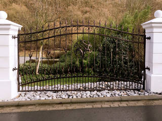 Realizacja ogrodzenia 23, Armet Armet Classic style garden Iron/Steel Black