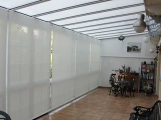 Cerramiento de aluminio en Madrid - 7, Fraimar Aluminios S.L. Fraimar Aluminios S.L. 露臺 鋁箔/鋅