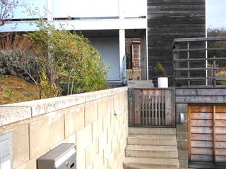 Loft-Holzhaus in der Eifel, pickartzarchitektur pickartzarchitektur Minimalist houses Wood Wood effect