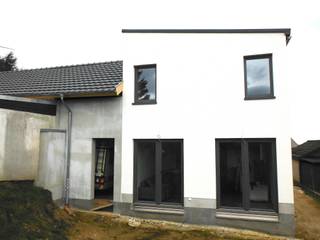 Scheunensanierung + Revitalisierung eines Eifelhofes | Neubau EFH, pickartzarchitektur pickartzarchitektur Casas de estilo minimalista Concreto