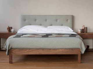 Buttoned Headboard Beds, Natural Bed Company Natural Bed Company Classic style bedroom