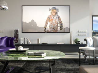 Villa Privata sul lago di Como, mcp-render mcp-render Modern living room