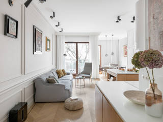 Our photoshoot of apartment design by Domagała Design (Warsaw, Poland) Ayuko Studio Skandynawski salon