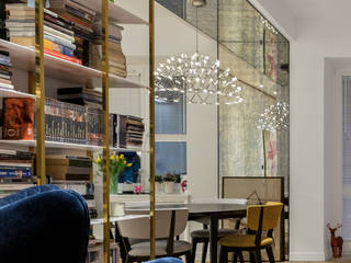 Our photoshoot of apartment design by MOJO Architekci (Warsaw) Ayuko Studio Eklektyczny salon