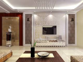 Mangalore Interior Design Projects, Chavadi Interiors Chavadi Interiors Salas / recibidores