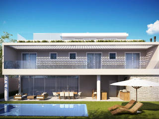 Residência - Condomínio Aquárius IV, Art&Contexto Arquitetura Art&Contexto Arquitetura 現代房屋設計點子、靈感 & 圖片