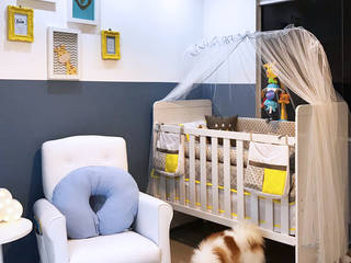 Dormitório Enzo, MODI Arquitetura & Interiores MODI Arquitetura & Interiores Scandinavian style nursery/kids room