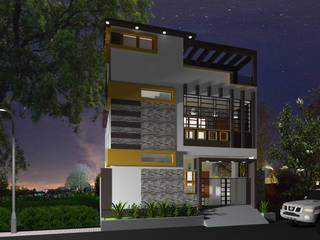 Residence For Mr Suresh, HB Space Design Build HB Space Design Build