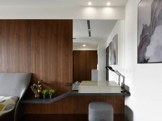 極簡美術經典系列, 長城工程設 長城工程設 Habitaciones de estilo minimalista Madera maciza Multicolor