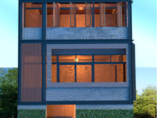 ออกแบบ 3d บ้าน 3 ชั้นให้ลูกค้า style ioft, Define of Design Define of Design Country style house Reinforced concrete