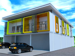 ออกแบบ 3d อาคารพานิชย์ 2ชั้น , Define of Design Define of Design Modern houses Limestone