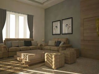 residence interior design, Artist Inside Artist Inside Salas de estilo moderno Madera Acabado en madera