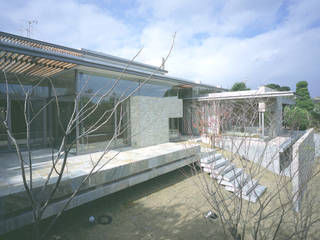 吉野町の住宅, アトリエ環 建築設計事務所 アトリエ環 建築設計事務所 Moderne huizen