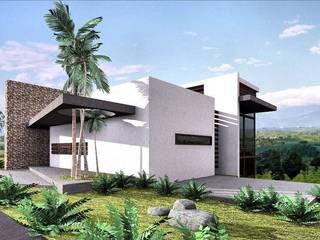 CASA 11, Elite Arquitectura y Asoc. SAS. Elite Arquitectura y Asoc. SAS. Modern home Bricks