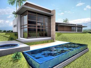 CASA 11, Elite Arquitectura y Asoc. SAS. Elite Arquitectura y Asoc. SAS. Modern home Bricks