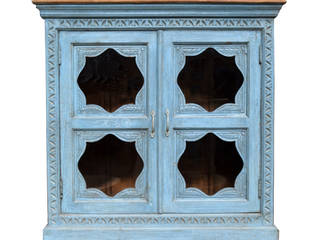 Möbel mit Charakter: Patina und Pastell, Guru-Shop Guru-Shop Ausgefallene Wohnzimmer Holz Blau