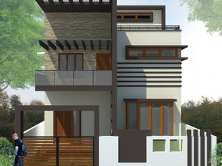 Mrs Prema residence, HB Space Design Build HB Space Design Build