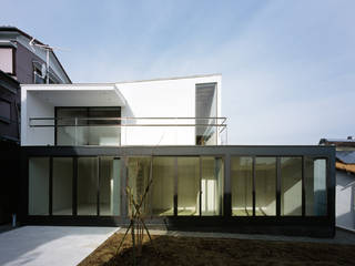 永田の住宅 The house in Nagata, 栗原正明建築設計室 栗原正明建築設計室 Modern Houses Concrete