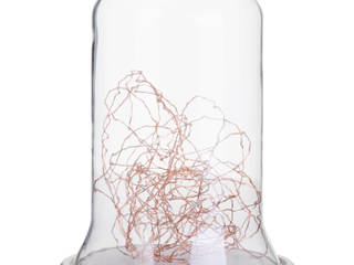 Glass Jar Table Lamp Range from Litecraft, Litecraft Litecraft Modern living room Glass