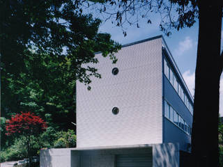 H K, 栗原正明建築設計室 栗原正明建築設計室 Modern Houses Metal