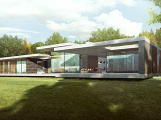 Riverside New Build in Oxfordshire, HollandGreen HollandGreen Casas modernas: Ideas, diseños y decoración