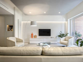 Caio Canuleio, Roma, studioQ studioQ Modern living room