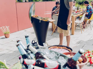 CONE Holzkohlegrill höfats GmbH Minimalistischer Garten hoefats,höfats,cone,grill,charcoal grill,holzkohlegrill,charcoal,bbq,Feuerplätze und Grill
