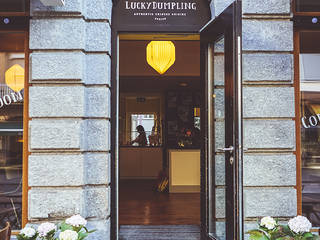 Restaurant Design: Lucky Dumpling, Zürich, The Harrison Spirit The Harrison Spirit Espaces commerciaux