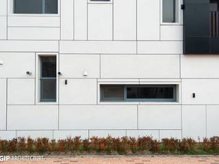 [GIP] White Cubic, GIP GIP Modern houses